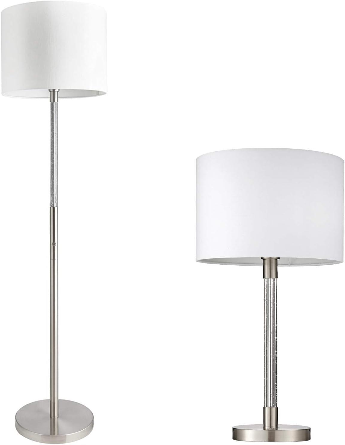 matching standing and table lamps