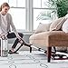 Shark Upright Vacuum Cleaner – DuoClean Technology for Carpet and Hardwood Floors - Swivel Steering, Detachable Canister, Lightweight - Pet Multi-Tool, Duster Crevice Tool – NV800W