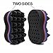 BEWAVE Barber Hair Sponge Brush Twist Make Dreads Locking Twist Coil Afro Curl Magic Locs Beauty Tool, 1 Pc