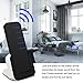 Wireless Key Finder Wallet Locator – Luxsure Mini Item Tracker Cell Phone Luggage Bags Purse Pet Remote Control Anti-Lost Tag w/Base Support, 1 RF Transmitter & 4 Receivers (Black KF4)