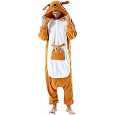 SAMGU Adult Onesie Animal Halloween Cosplay Costume One Piece Pajamas for Women and Men