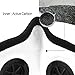 HUISEN Anti Pollution Smoke Face Mask N95 Dust Mask Cotton Respirator Muffle Washable with Adjustable Straps PM 2.5 for Allergy/Asthma/Travel/Cycling