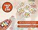 Juvale Foam Easter Egg Mini Pack - 0.5 x 0.7 in, Multicolor, 216 Count - Mini Foam Craft Eggs for DIY Projects & Easter Decor Vase Fillers