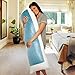 Cooling - Extra Firm Full Shredded Memory Foam Body Pillow w/Cooling Gel, Support and Comfort for Stomach and Side Sleepers by Mindful Design