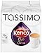 Kenco Americano Smooth Coffee Pods, Rainforest Alliance Certified Medium Roast Arabica Beans, 16 Count Tassimo T-DISC Pods