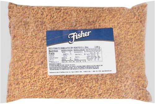 John B. Sanfilippo & Sons Bulk Granulated Peanuts Dry Roasted Unsalted, 5-Pound Box