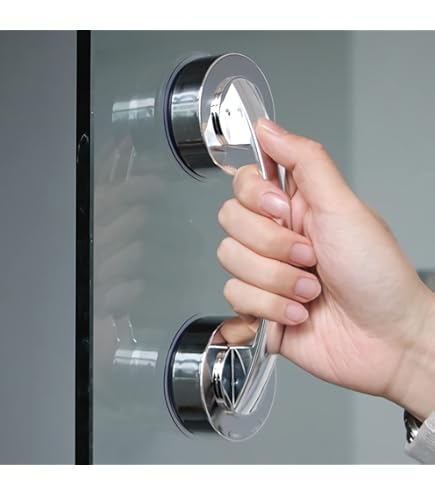 Gordon Glass 3" Chrome Frameless Shower Door Handle Set With Sealant