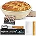 Baking & Beyond Banneton Basket, Bread Proofing Basket Set (9 inch), Bread Banneton Proofing Basket, Brotform, Proofing Baskets for Sourdough, Sourdough Banneton Basket, Sourdough Basket Starter Kit