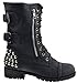Rider 83 Womens Military Lace up Studded Combat Boot