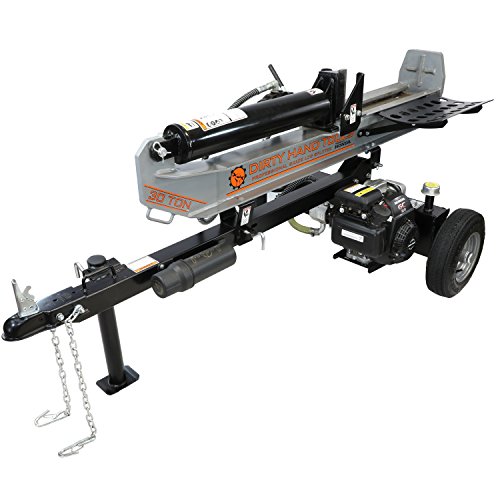 Dirty Hand Tools 107040 30 Ton Log Splitter, Gray