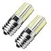 Kakanuo E17 LED Bulb Microwave Oven Light Dimmable 4 Watt Daylight White 6000K 72X3014SMD AC110-130V (Pack of 2)