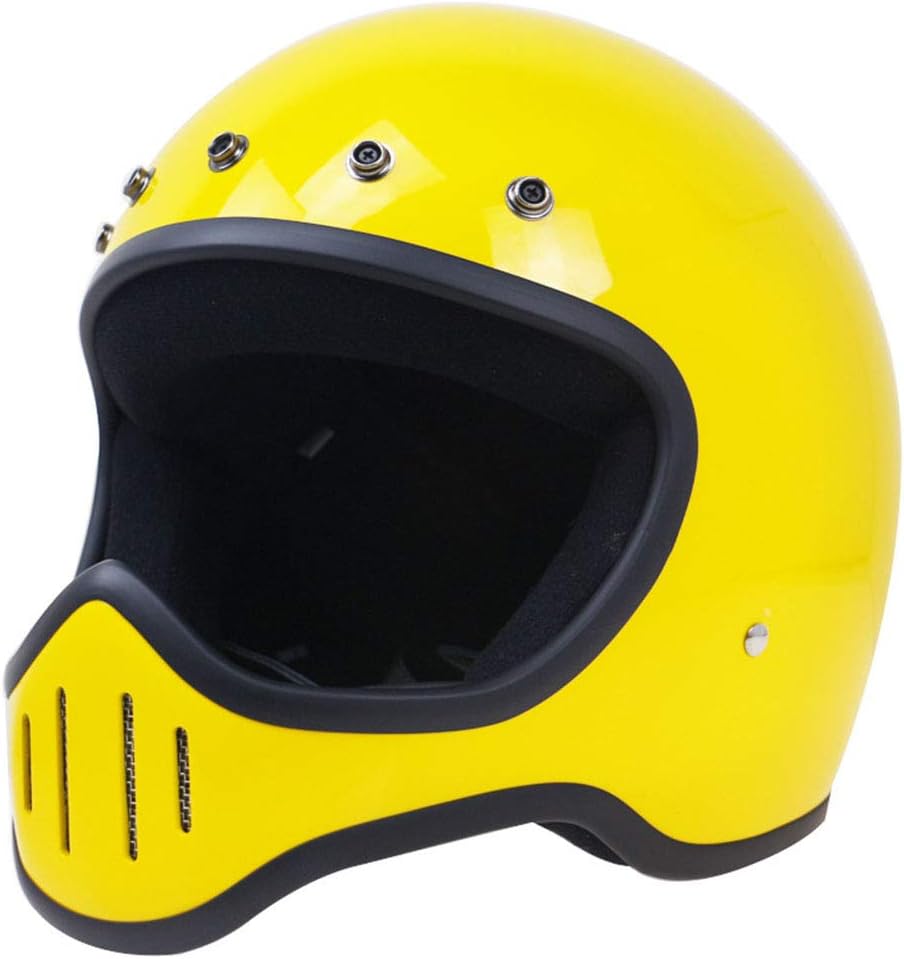 retro motocross helmet