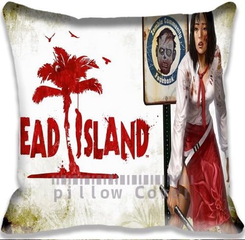 Personalized Home Decorative Throw Pillow Case with Hidden Zipper game High Resolution Dead Island Cottage and Comfortable Pillowcase