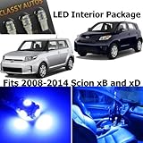 Classy Autos Scion xB xD Blue Interior LED Package (6 Pieces)