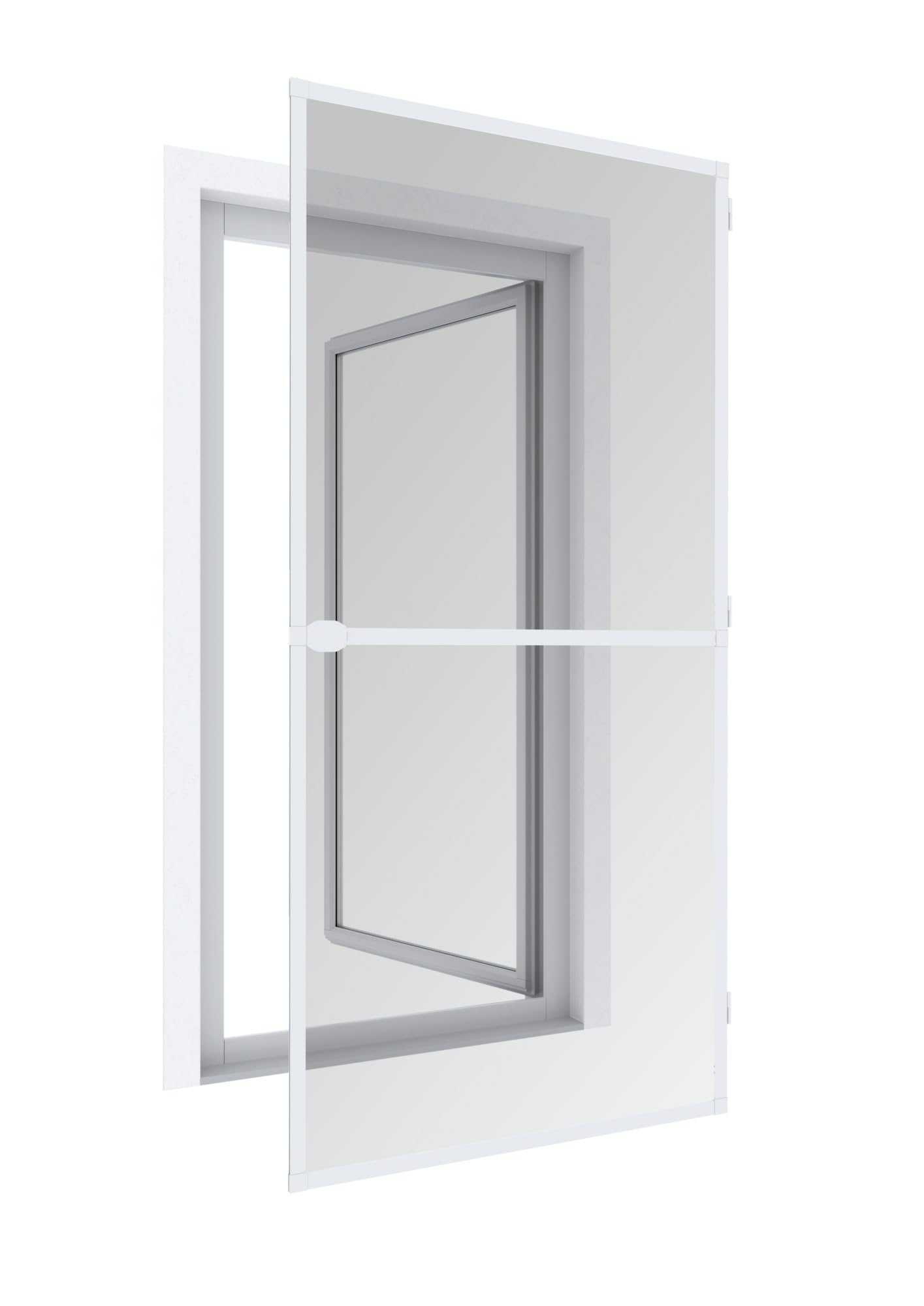 Windhager Insect Protection Plus Clamping Frame Door, White, 03727