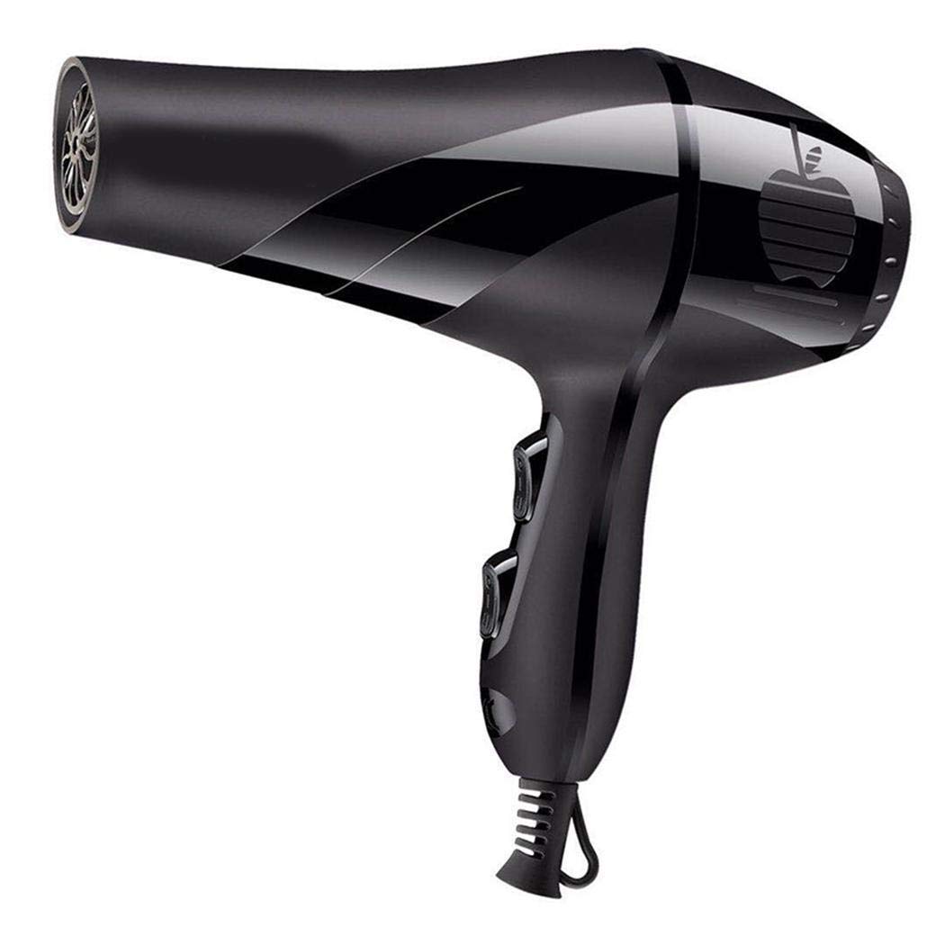 Kewmer Secador de pelo eléctrico de poco ruido profesional del salón de peluquería 1000W Secadores de pelo