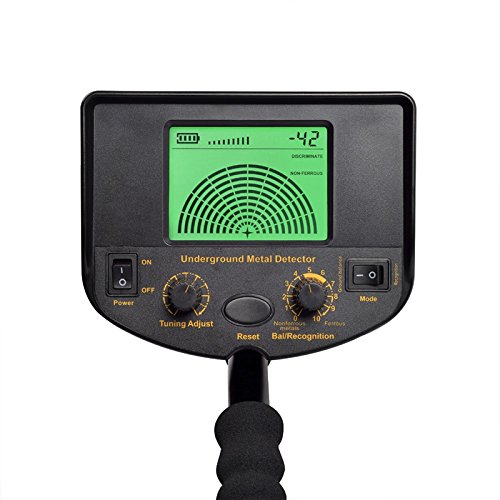 HITSAN AR924M - Detector de metales subterráneo (pantalla LCD, 1,5 m de profundidad), color dorado: Amazon.es: Amazon.es