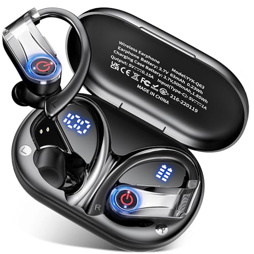 Bluetooth 6.1 Headphones True Wireless Earbuds 120hrs