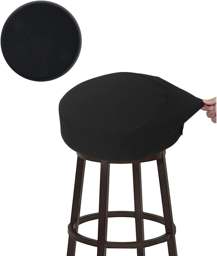 Slipcovers - BUYUE Bar Stool Covers, Luxury Fabric Dia.12-14