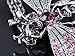 Alilang Silvery Tone Rhinestone Dragonfly Pendant Necklace Amethyst Colored Purple Pink Emerald Colored Green Clear White