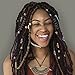 ASPEN BURG 150 Pieces Aluminum Hair Coil Dreadlocks Hair Braid Rings Dreadlocks Metal Hair Cuffs Hair Braiding Beads for Hair Accessory