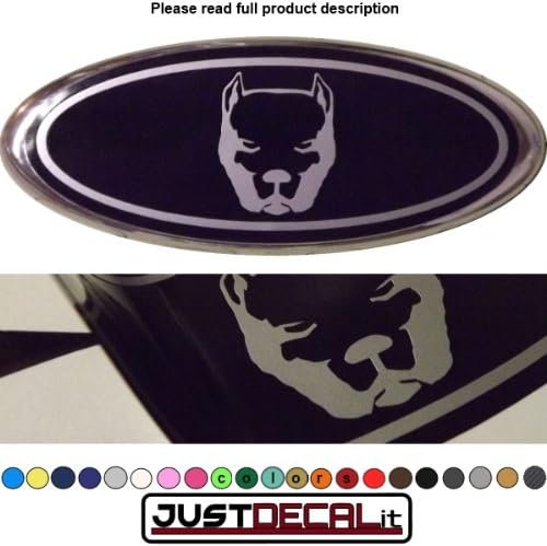 Pitbull (Size 6.35 in X 2.375 In) Fits Ford
