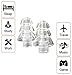 Noise Reduction and Hearing Protection Earplugs - High Fidelity Ear Plugs with 27dB SNR and HiFi for Musicians Concerts Motorcycles Travel Studying Shooting and Sleeping