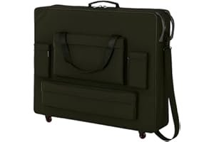 Royal Massage Deluxe Black Universal Oversized Massage Table Carry Case w/Wheels (30")