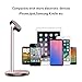 licheers Magnetic Desktop Phone Stand, 360 Rotation Magnetic Tablet Mount Holder for Universal iPhone iPad, Samsung Galaxy Note, Face time Call and Watching Videos with Hands Free (Rose Gold)