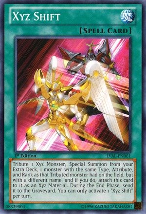 Yu-Gi-Oh! - Xyz Shift (LVAL-EN061) - Legacy of the Valiant - Unlimited Edition - Common