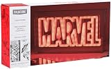Paladone Marvel LED Neon Logo Light Sign Wall Mount or Free Standing