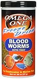 OMEGA One Freeze Dried Bloodworm .96oz, Yellow