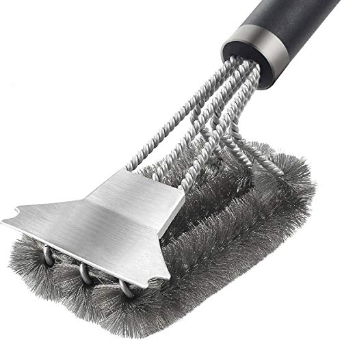 Grill Brush and Scraper 18 Inch Best BBQ Grill Cleaner Brush Scrubber