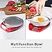 Etekcity Food Kitchen Scale, Digital Weight Grams and Oz for Cooking, Baking, Meal Prep, and Diet, 11lb/5kg, Red
