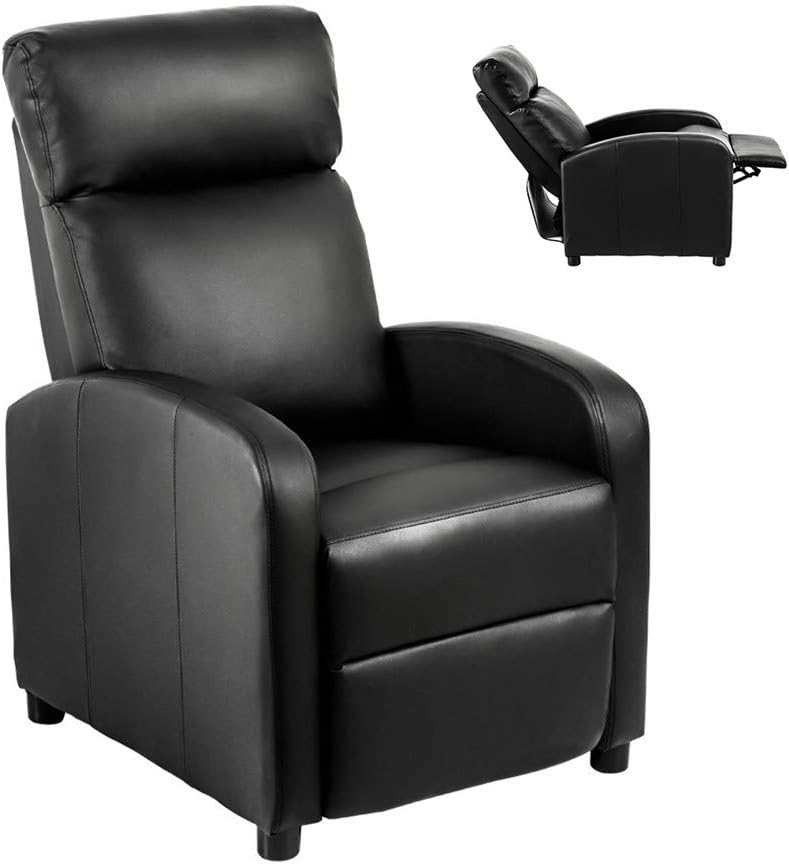 Living Room Armchairs, Reclining Chairs Massage Chairs Recliner Armchair Leather Sofa Reclining Chair Living Room Theater Seating Cinema Gaming Home Office
