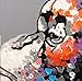 Libaoge Modern Gorilla Monkey Music Oil Painting Wall Painting Canvas Painting Home Decor Oil on Canvas 33x33 inches