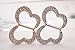 maikun Oval Scarf Ring Elegant Simple, Butterfly Silver-Tone, Size No Size