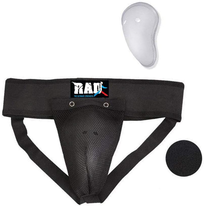 RAD Mens Groin Protector MMA Athletic Cup Boxing