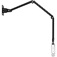 Microphone Wall Mount, Ceiling Holder Stand compatible with Blue Yeti X Nano Snowball and Shure HyperX Razer Microphones