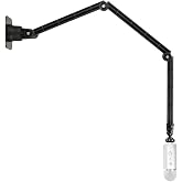 Microphone Wall Mount, Ceiling Holder Stand compatible with Blue Yeti X Nano Snowball and Shure HyperX Razer Microphones