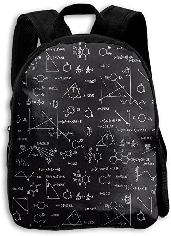 Science Fair Formulas Kid Boys Girls Toddler Pre School Backpack Bags Lightweight