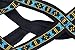 Weight Pulling Sledding Dog Harness X-Back Style Black Medium, 19.5