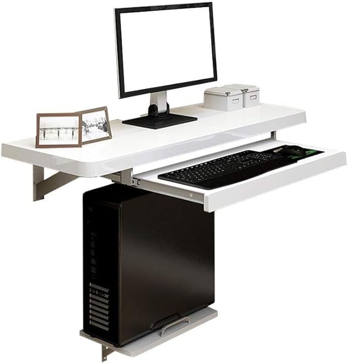 Amazon.de: Moolo Wand Integrierte Büro-Computer-Schreibtisch