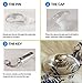 PinionPins Magnetic Duvet Clips and Comforter Clips - Stronger Than Traditional Bedding Pins - Use as Duvet Donuts, Comforter Fasteners, Curtain or Drape Pins, or to Secure Upholstery. 16 pins- Clear