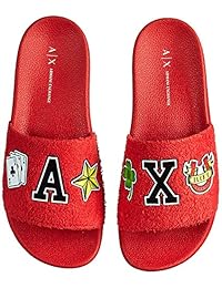 Sandalias de goma para piscina de mujer de la marca Armani Exchange