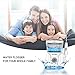 Water Dental Flosser 600ml Capacity IPX7 Waterproof Oral Irrigator FDA Approved 10 Levels Adjustable with 7 Jet Tips Professional Portable for Braces and Teeth