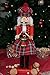 Clever Creations Red Scottish Drummer 15 Inch Traditional Wooden Nutcracker, Festive Christmas Décor for Shelves and Tables
