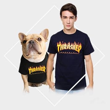 thrasher dog shirt