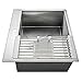 FireBird Handmade Kitchen Sink 25-inch Top-mount Single Bowl Stainless Steel 25