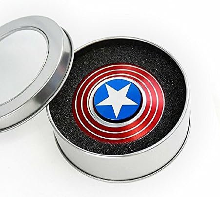 Metallic Fidget Spinner Toys Perfect for ADHD, EDC Children and Adults to Increase Concentration, Quit Bad Habits and Reduce Stress